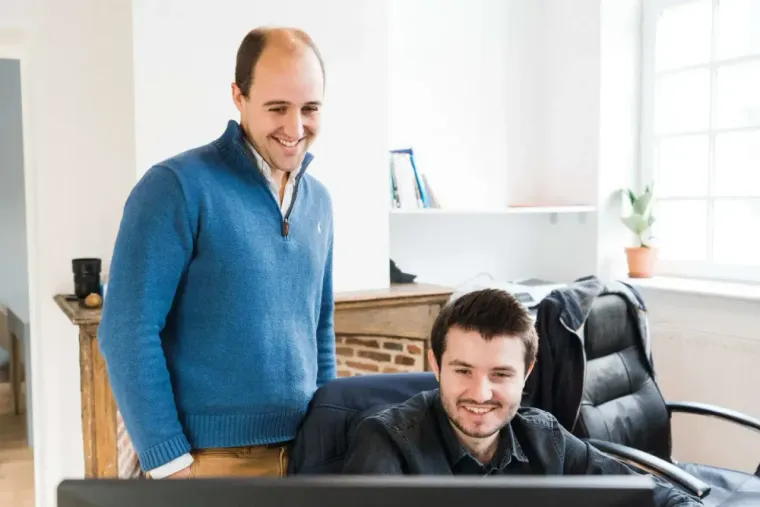 Photo de l'équipe Efficience IT au complet